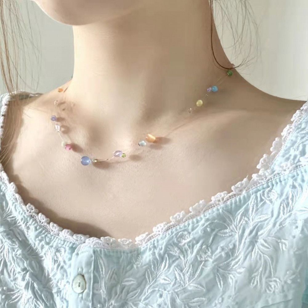 Korean Girl Lifestyle - Süße Legierungs-Halskette im koreanischen Stil mit