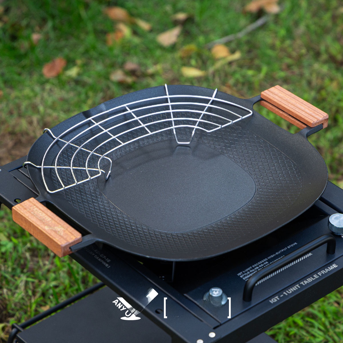 Korean Bbq Grill - Outdoor-Camping-Grillpfanne, Kassettenherd, Koreanischer Stil, Antihaft-Steakpfanne, Eisenpfanne,