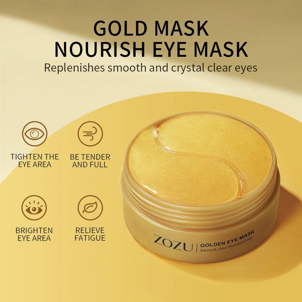 Sheet Mask Collagen - 120pcs Avokado Altın Kollajen Göz Maskesi