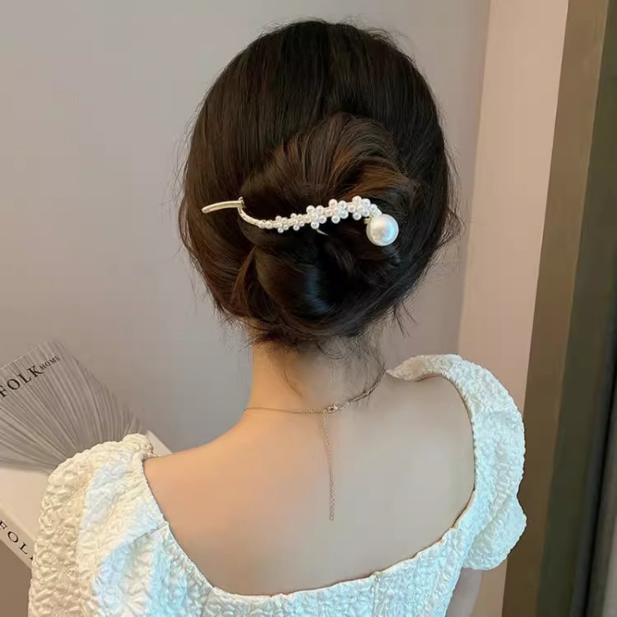 Elegante Glitzer-Perlen-Haarsp – Korean Girl Lifestyle Bewertung und Preis