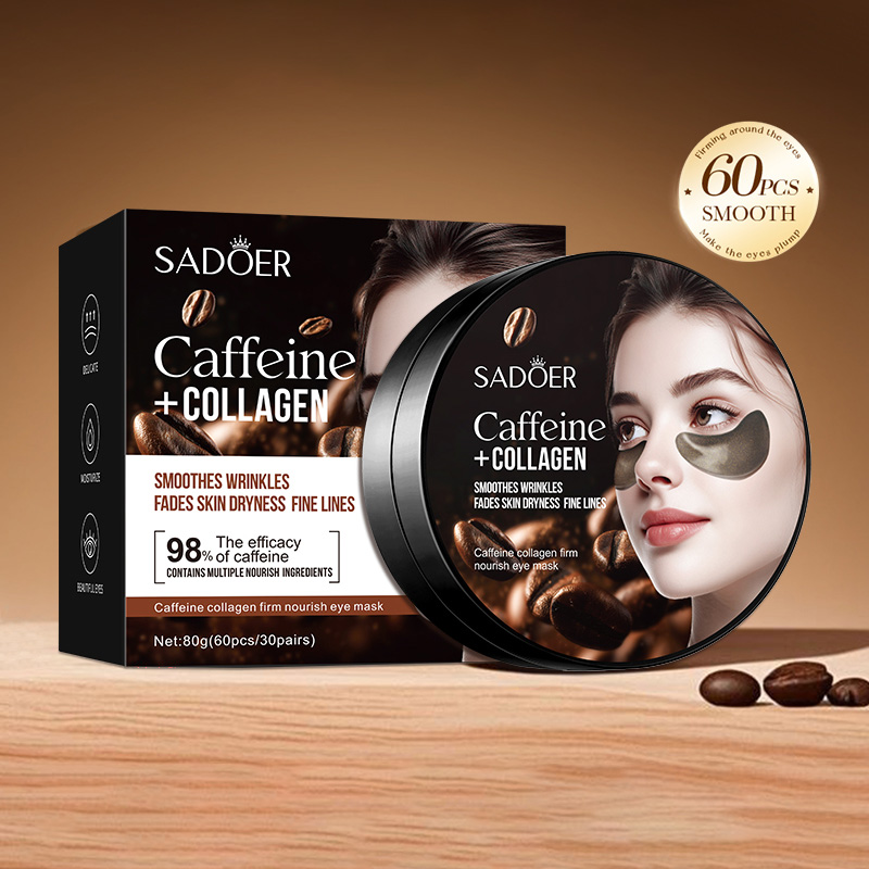 60 Stück SADOER Koffein Krista – Sheet Mask Collagen Bewertung und Preis
