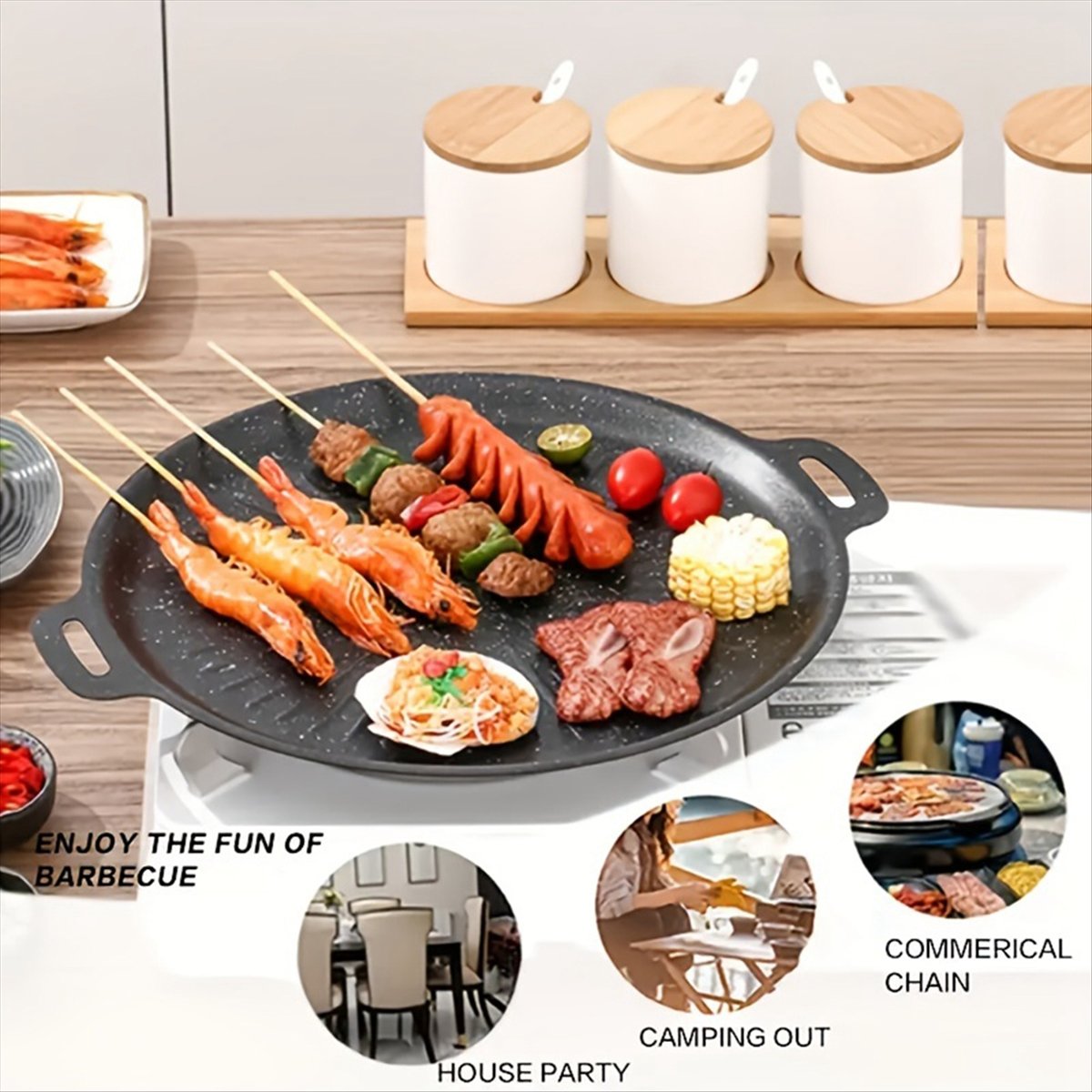 AA14 Koreanische BBQ-Grillpfan – Korean Bbq Grill Bewertung und Preis